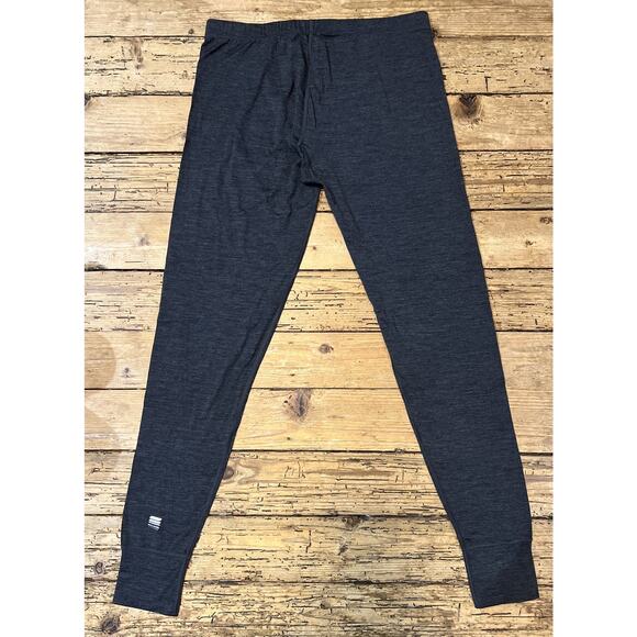 Meriwool Layers Men’s Size L Weathered Gray Layering Bottoms NWT - Picture 3 of 10